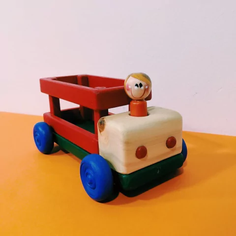 CAMIÓN DE MADERA/ CHICO