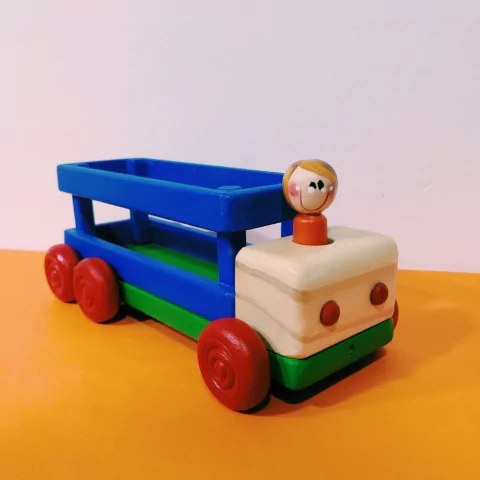 CAMIÓN DE MADERA/ GRANDE