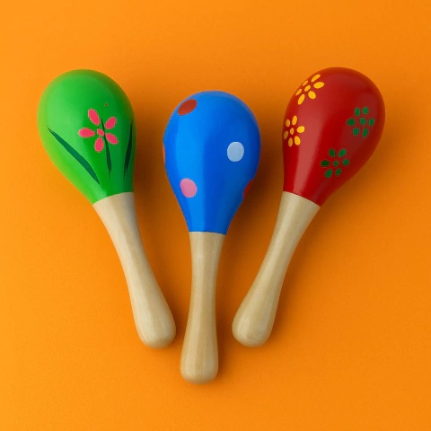 MARACAS DE MADERA/ CHICA