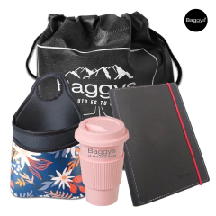 KIT 7 ROSA - Bolsa para Auto + Portadocumentos TRIP + Vaso Café - comprar online