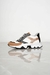 Zapatilla Candela blanco negro y suela - comprar online