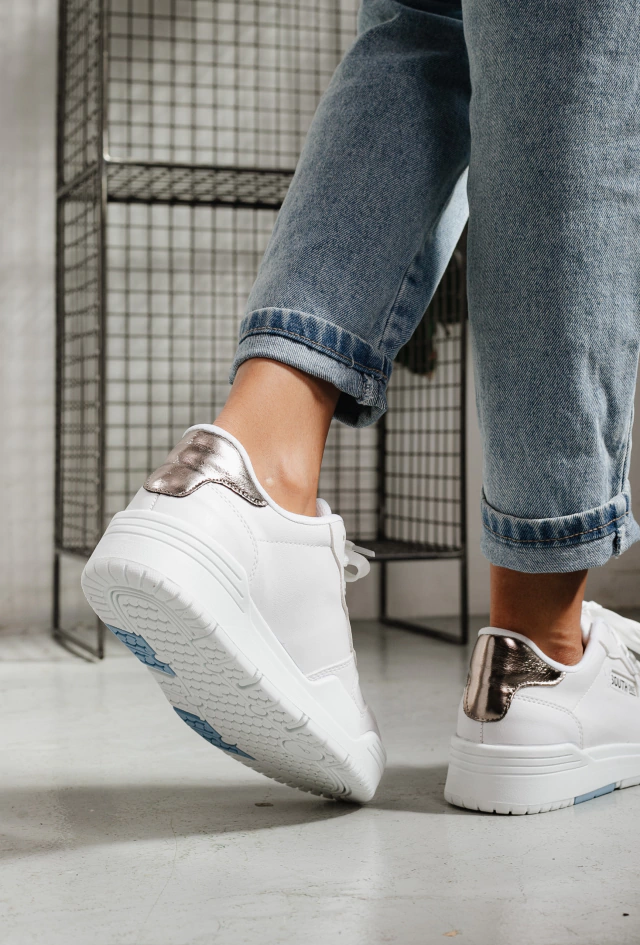 Zapatillas letter blanco — imagen 3