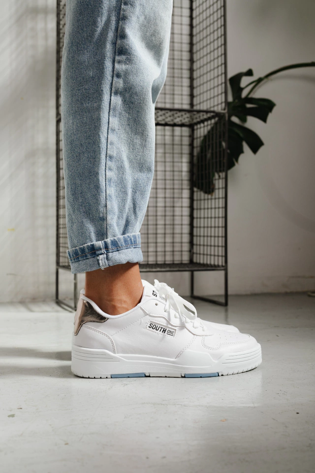 Zapatillas letter blanco — imagen 4