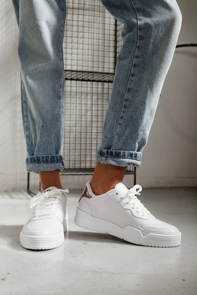 Zapatillas letter blanco — imagen 6