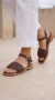 Sandalias suna chocolate