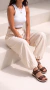 Sandalias brana chocolate en internet