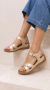 Preventa Sandalias beka platino