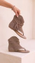 Sandalias adina vizon - comprar online