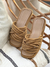 Sandalia boho beige - comprar online