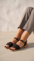 Sandalias suna negro en internet