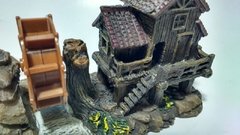 Enfeite Aquário Toca Barco Chinês Color 25cm - comprar online