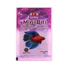 Ração Para Peixes Bettas Ornamentais Mini Bits 10g