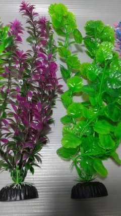 Plantas Artificiais para Aquários Colors 2 - Kit com 6 plantas - 20 cm - comprar online