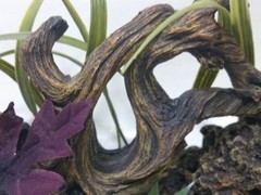 Enfeite Aquário Tronco com Rocha e Plantas Twisted - Marina - loja online