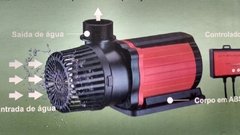 Bomba submersa eletrônica 20000 lt/h Ac Ocean Tech na internet