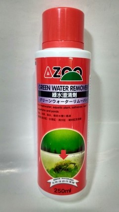 Green Water Remover 250ml Anti Algas Aquário Doce/Marinho Azoo