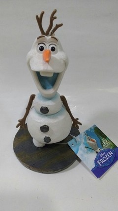 Enfeite Aquário Frozen Olaf 15x7 cm Resina