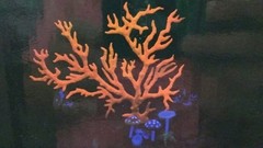 Enfeite Aquário Coral Gorgônia Vermelha Fluorescente - comprar online