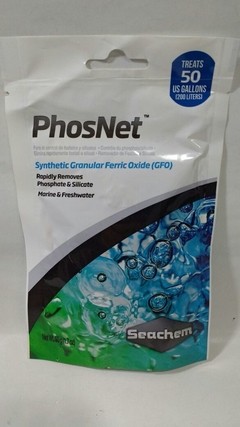 Removedor Fosfato Silicato Aquário PhosNet 50gr/200lts Seachem