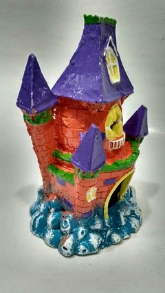 Enfeite Aquário Castelo dos Peixes - comprar online