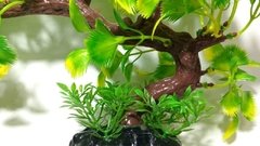Planta Artificial Bonsai Verde/Am. crespa Aquário e Decoração na internet