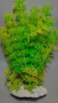 Planta Plástica Aquário Fartura Cabomba Green 20 cm