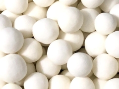 Mídia cerâmica aquário esférica mini glass sinterizado 50g  trata 30lt