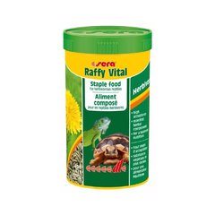Sera Raffy Vital 190gr P/ Tartarugas E Répteis Herbívoros