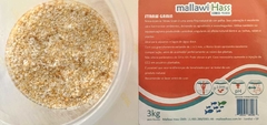 Substrato natural aquário straw  grain 23mm 3kg Mallawi - Bixo D'Agua