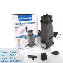 Sunsun Jy-02 Filtro Skimmer De Superfície Aquários Até 300l - comprar online
