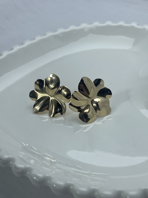 Brinco Orgânico Flor Médio