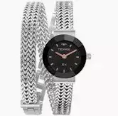 Relógio Prata Tecnos Elegance 5Y20IP/1P