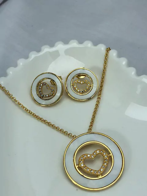 Conjunto Parolado com Coração Cravejado