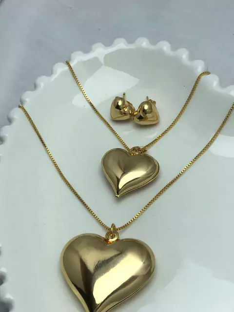 Conjunto Duplo Coração