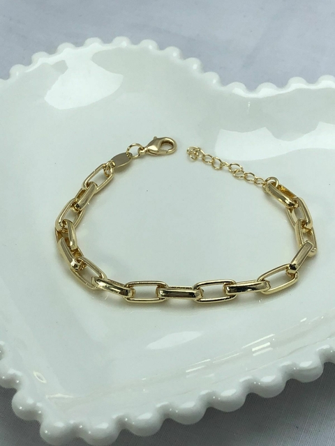 Pulseira Elo Retangular