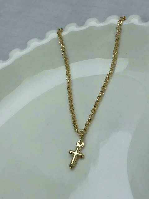 Pulseira Minimalista Cruz