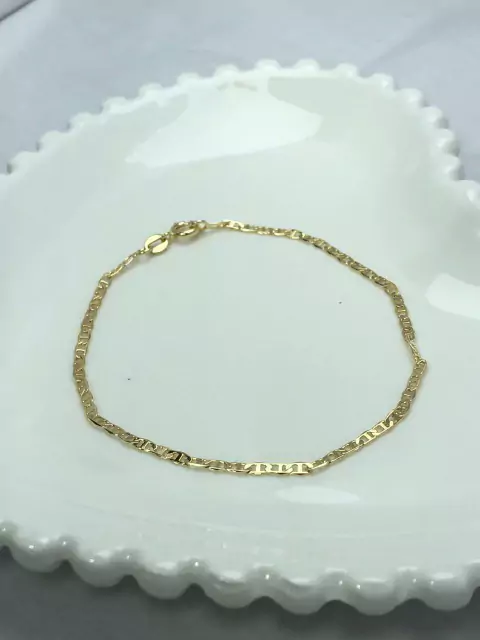 Pulseira Masculina com Elos Quadrados