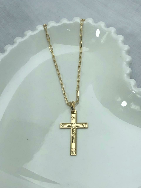 Corrente de Crucifixo 60cm
