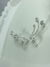 Brinco Ear Cuff Cravejada em Pedras