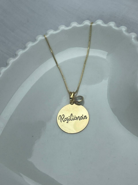 Colar resiliência com ponto de Luz