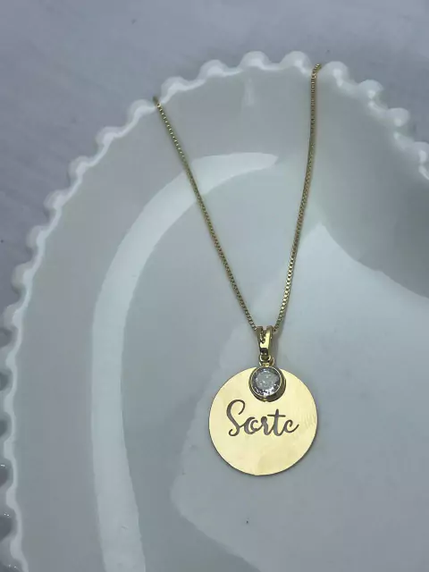 Colar Sorte com Ponto de Luz