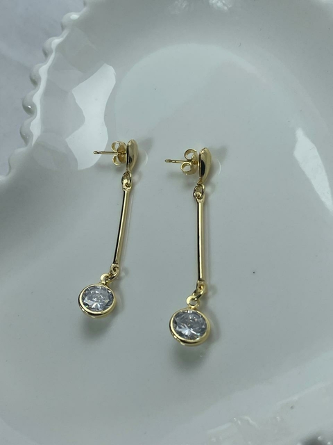 Brinco Pendureza com Pedras