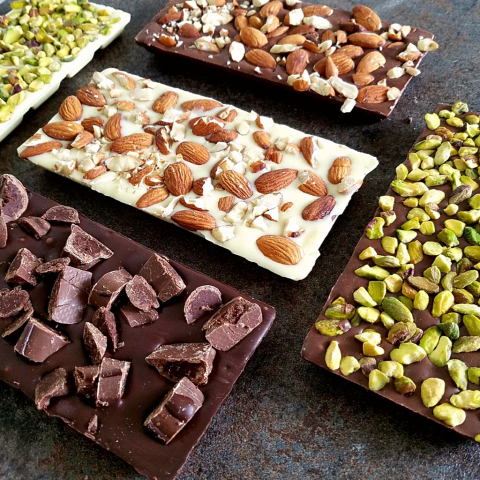 Tabletas de chocolate premium