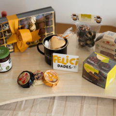 Bandeja para cama con delikatessen