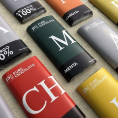 Tabletas de chocolate premuim