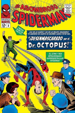 BIBLIOTECA MARVEL EL ASOMBROSO SPIDERMAN 3. 1964