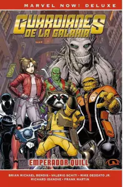 MARVEL NOW DELUXE 40 GUARDIANES DE LA GALAXIA DE B M BENDIS 04 EMPERADOR QUILL