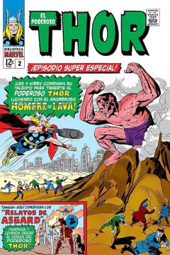 BIBLIOTECA MARVEL EL PODEROSO THOR 2. 1963-64