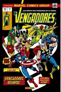MARVEL OMNIGOLD LOS VENGADORES TOMO 07 VENGADORES REUNIOS