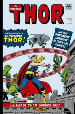 MARVEL OMNIGOLD EL PODEROSO THOR TOMO 01 LA SAGA COMIENZA AQUI